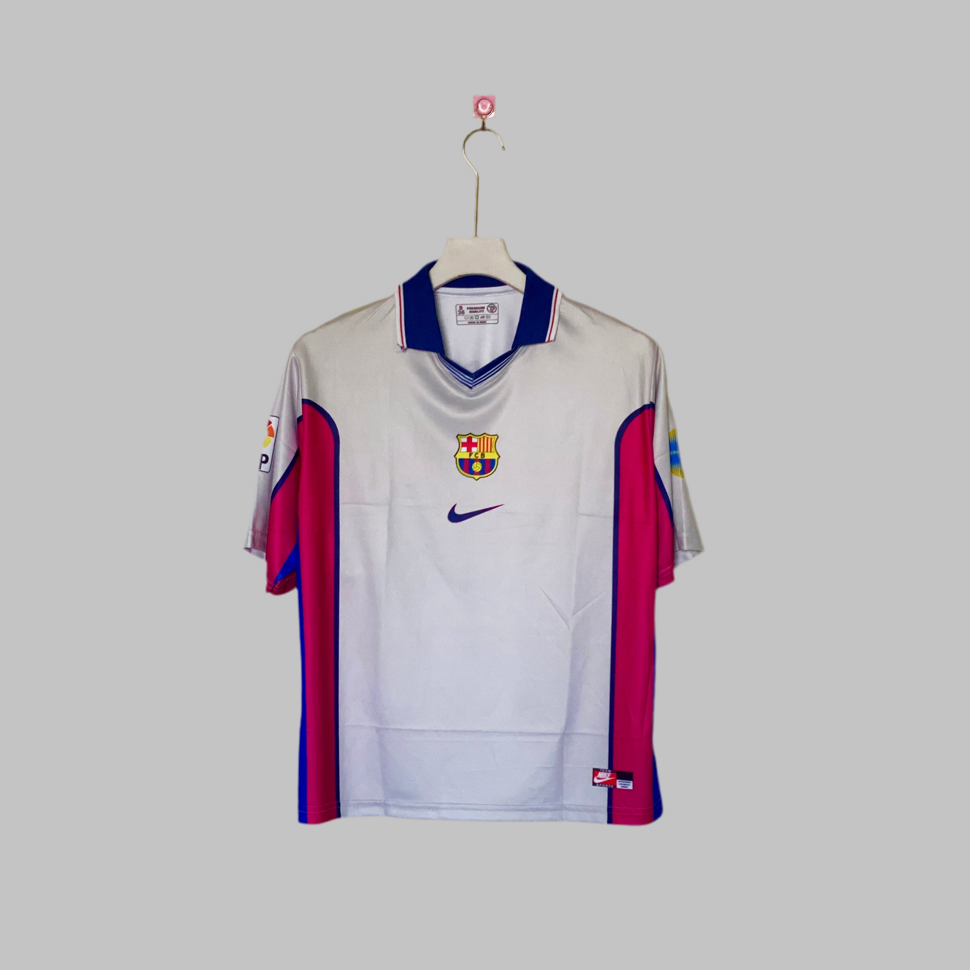 RONALDINHO BARCELONA 1999 - 00 OVERSIZED AWAY KIT