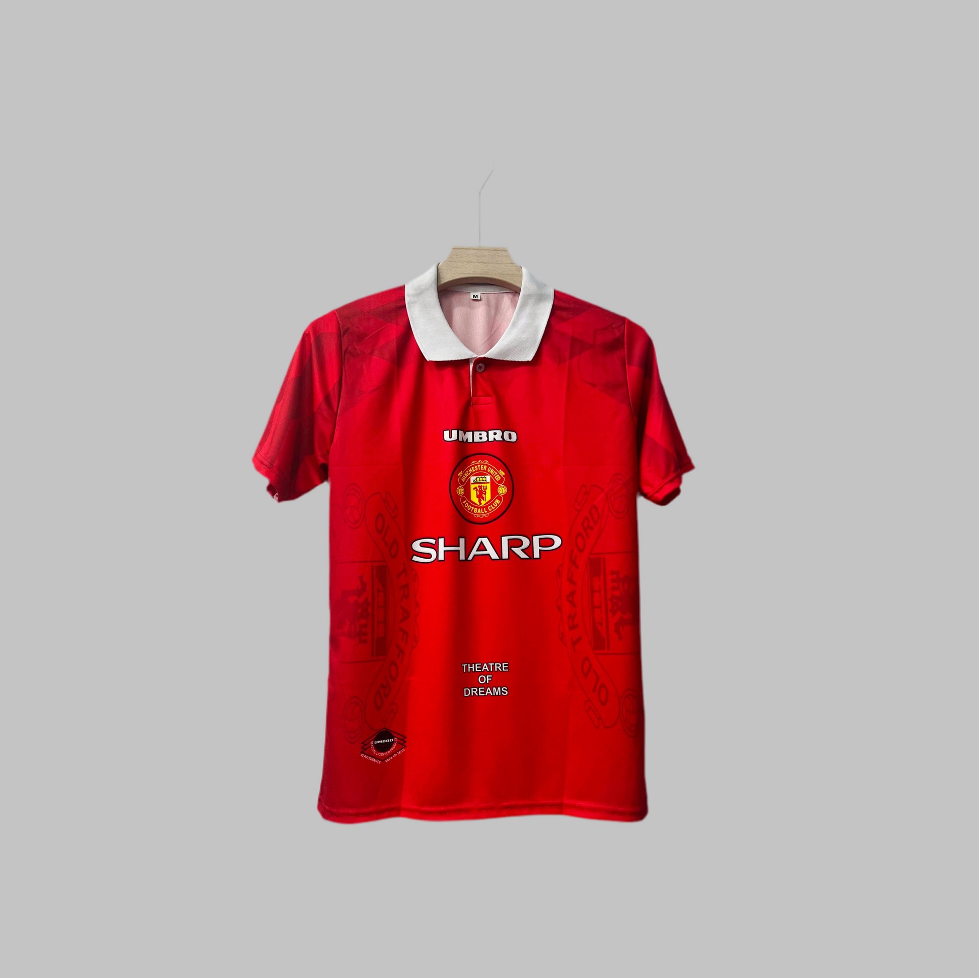 DAVID BECKHAM MANCHESTER UNITED 1996 - 98 HOME KIT