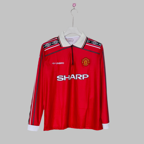 DAVID BECKAM MANCHESTER UNITED 1998 - 1999 HOME KIT
