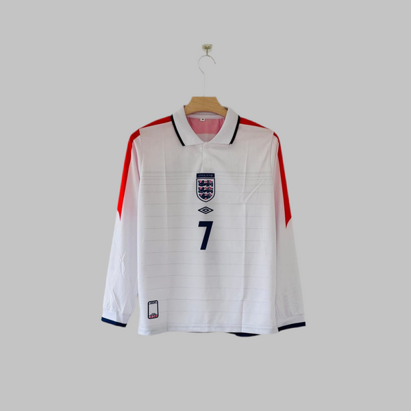 DAVID BECKHAM ENGLAND 2004 HOME KIT