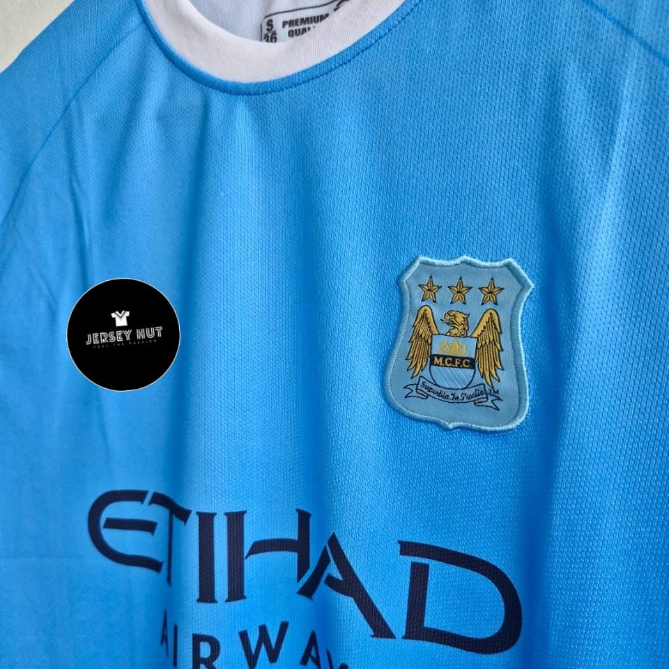 KUN AGUERO MANCHESTER CITY 2014 HOME KIT
