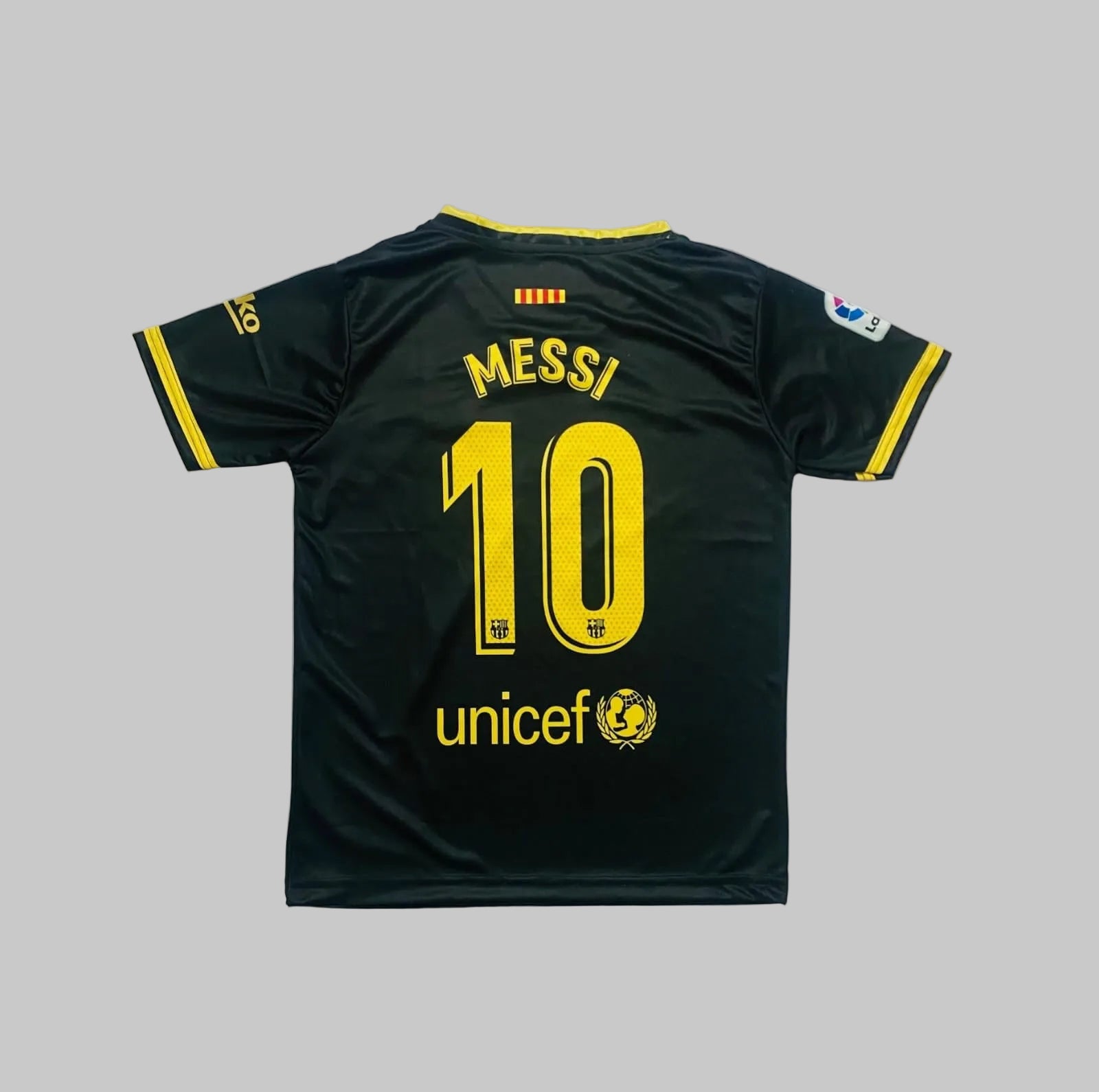 LIONEL MESSI BARCELONA 2020 - 21 AWAY KIT