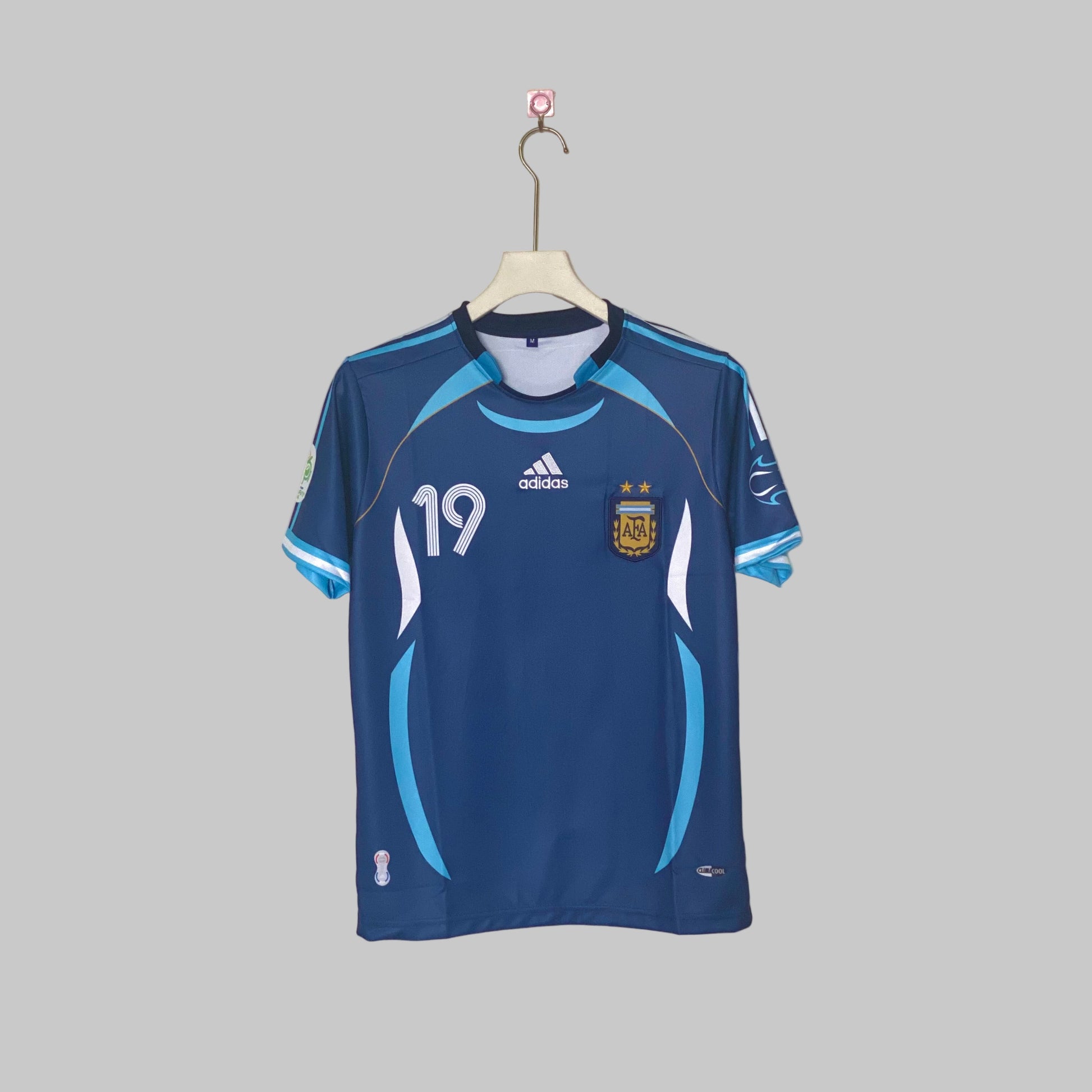 LIONEL MESSI ARGENTINA 2006 AWAY KIT