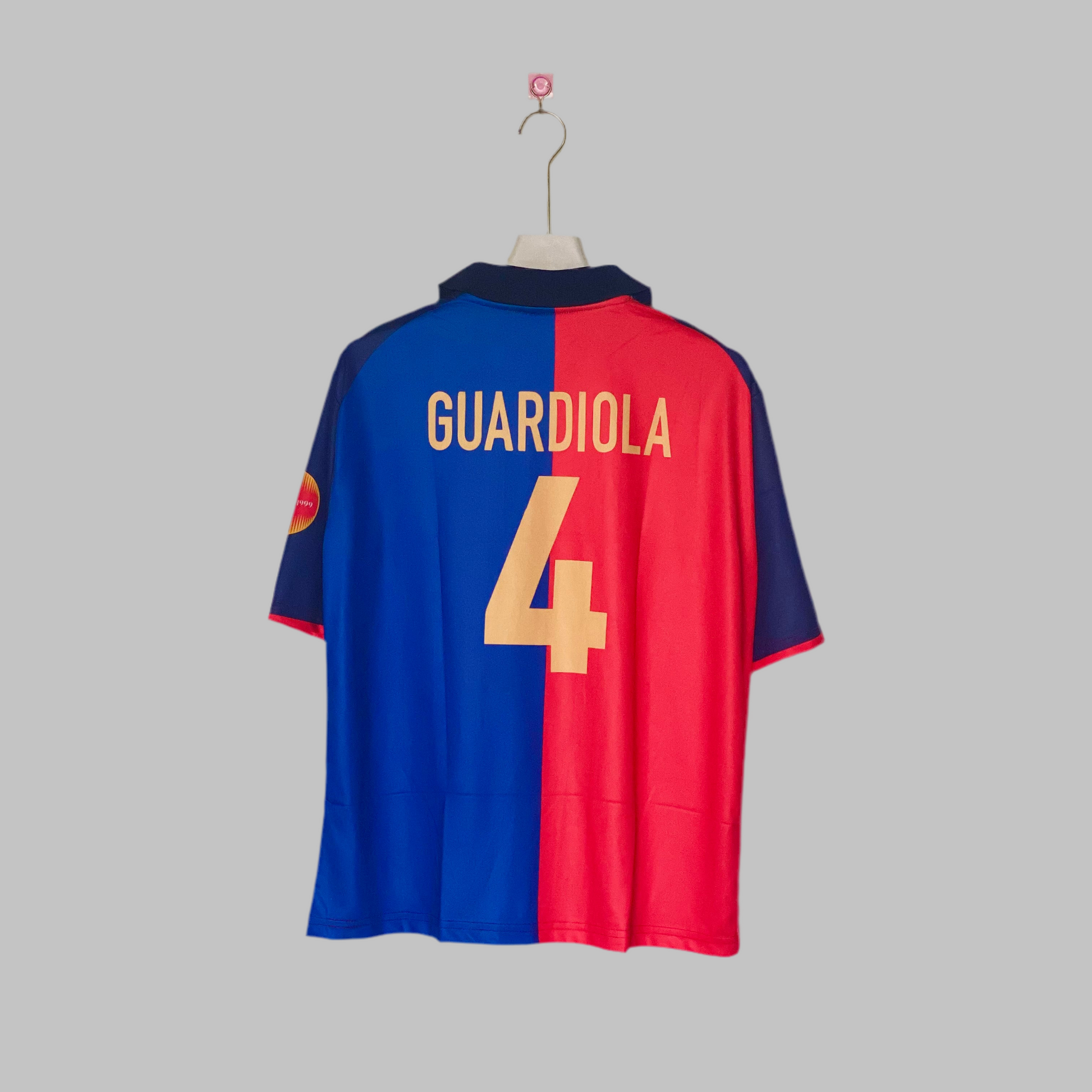 PEP GUARDIOLA BARCELONA 1999 - 00 OVERSIZED HOME KIT