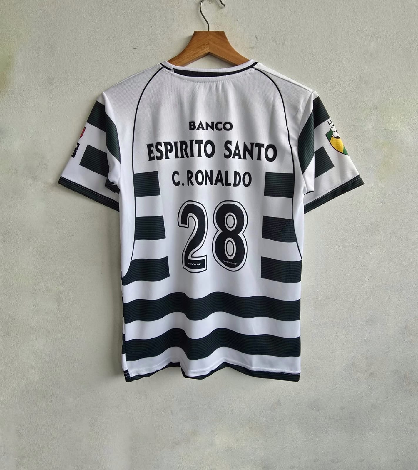 CRISTIANO RONALDO SPORTING RETRO KIT