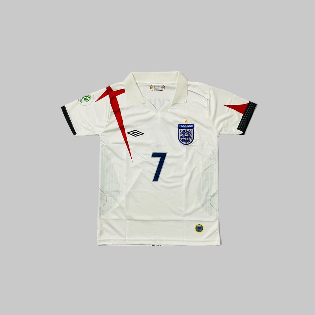DAVID BECKHAM ENGLAND 2006 HOME KIT