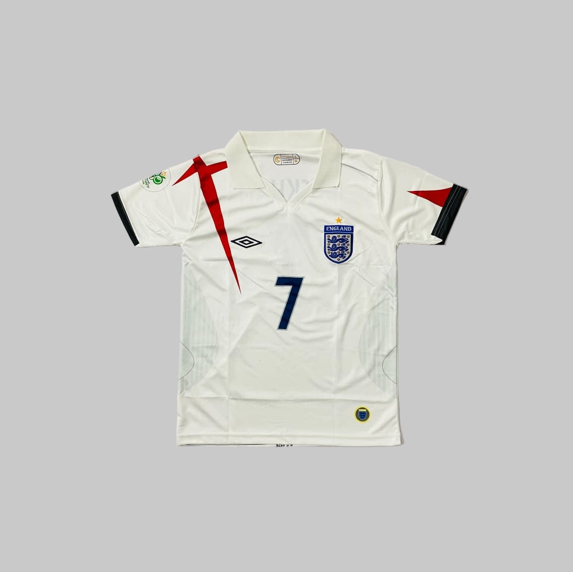 DAVID BECKHAM ENGLAND 2006 HOME KIT