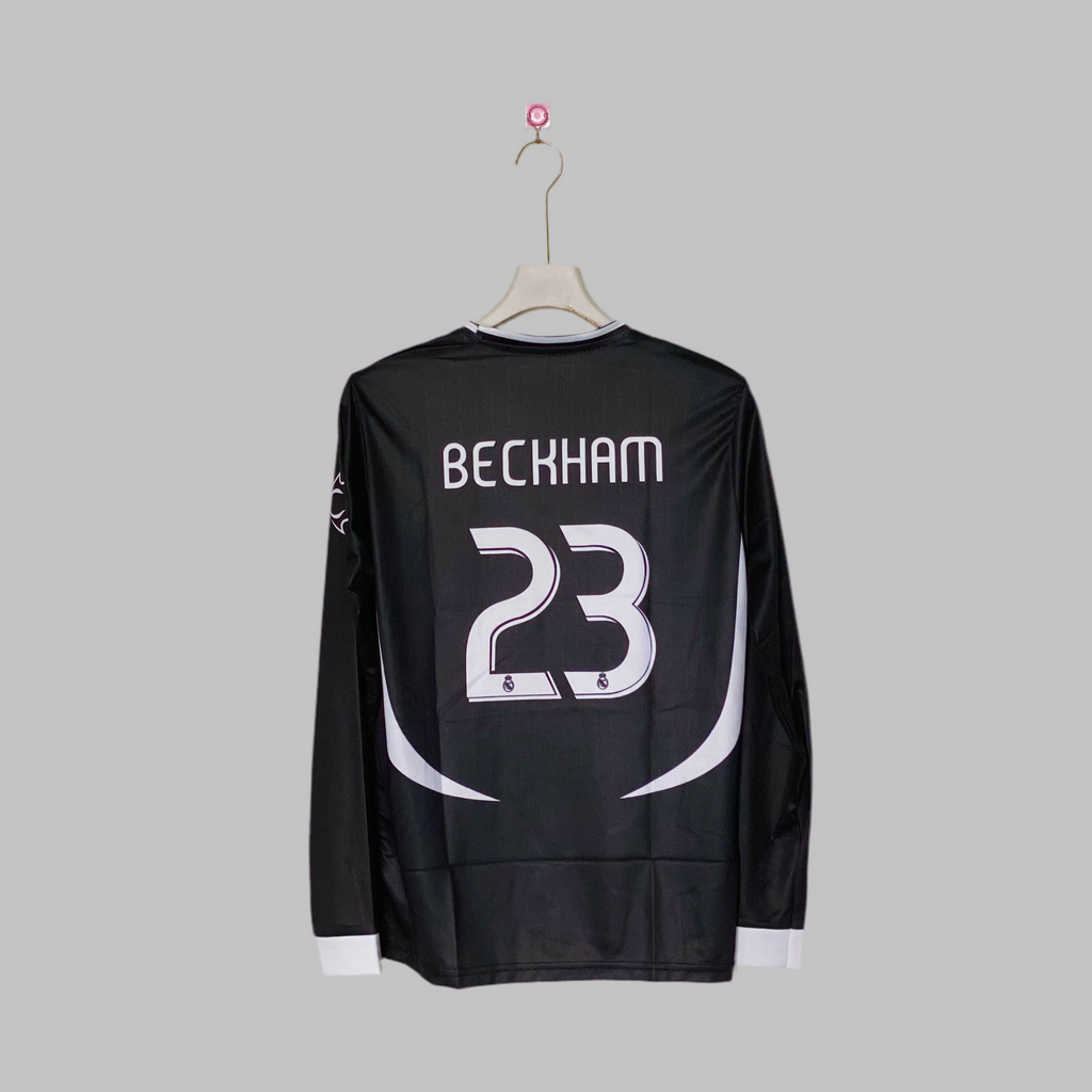 DAVID BECKHAM REAL MADRID 2006 - 07 AWAY KIT