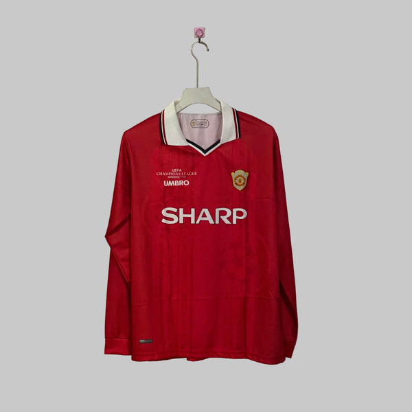 DAVID BECKAM MANCHESTER UNITED 1999 HOME KIT