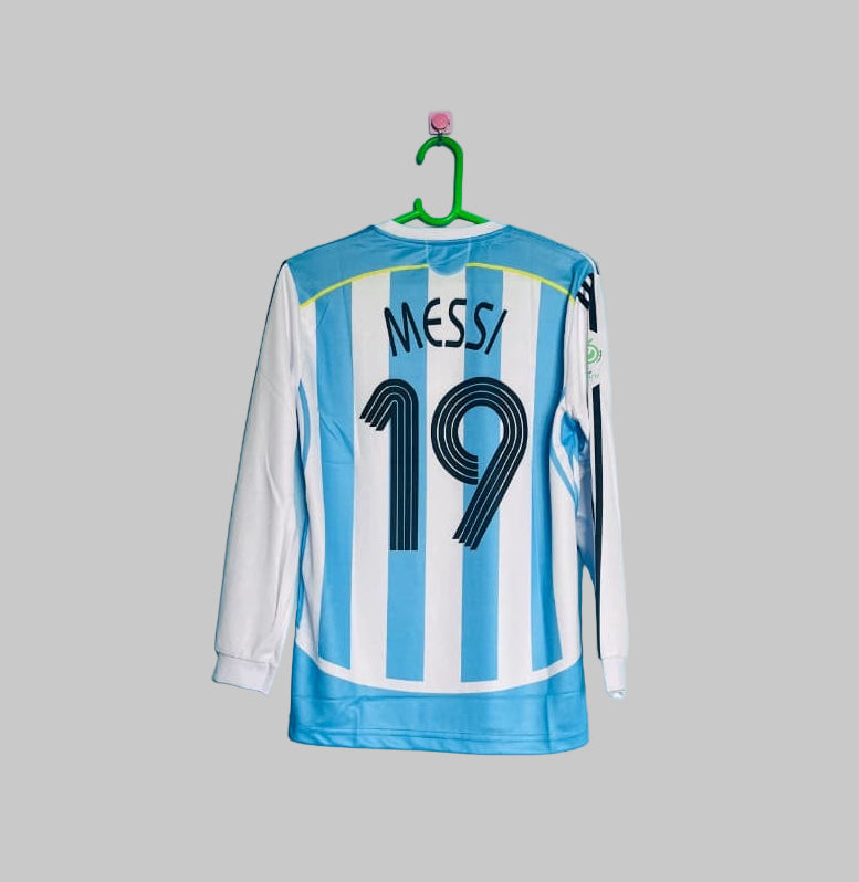 LIONEL MESSI ARGENTINA 2006 HOME KIT