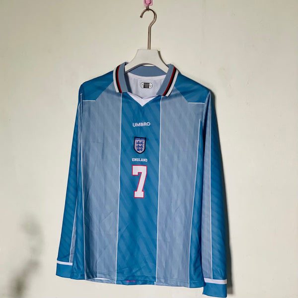 DAVID BECKHAM ENGLAND 1996 AWAY KIT
