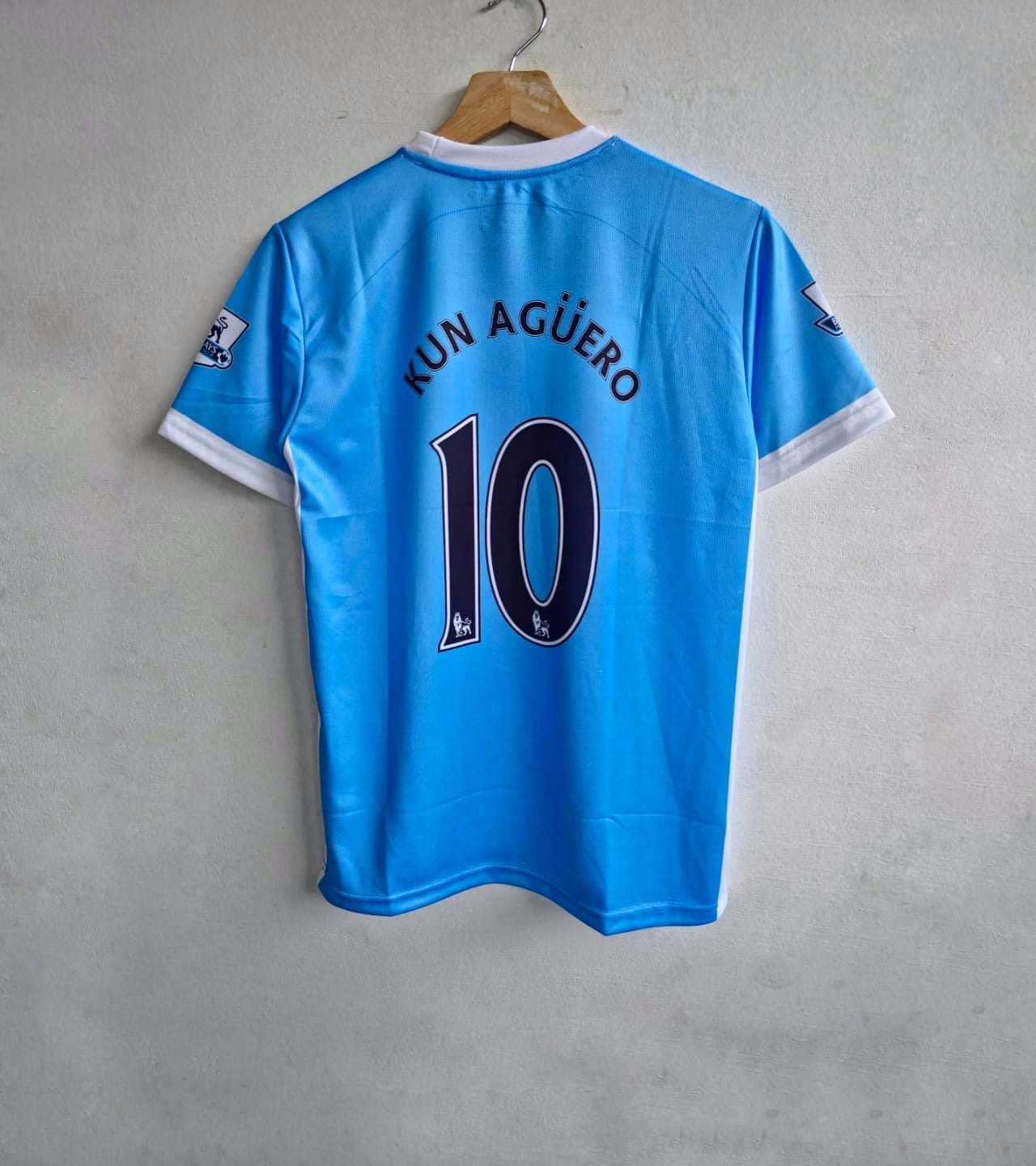 KUN AGUERO MANCHESTER CITY 2014 HOME KIT