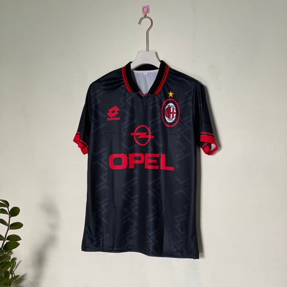 ROBERTO BAGGIO AC MILAN 1996 - 97 THIRD KIT