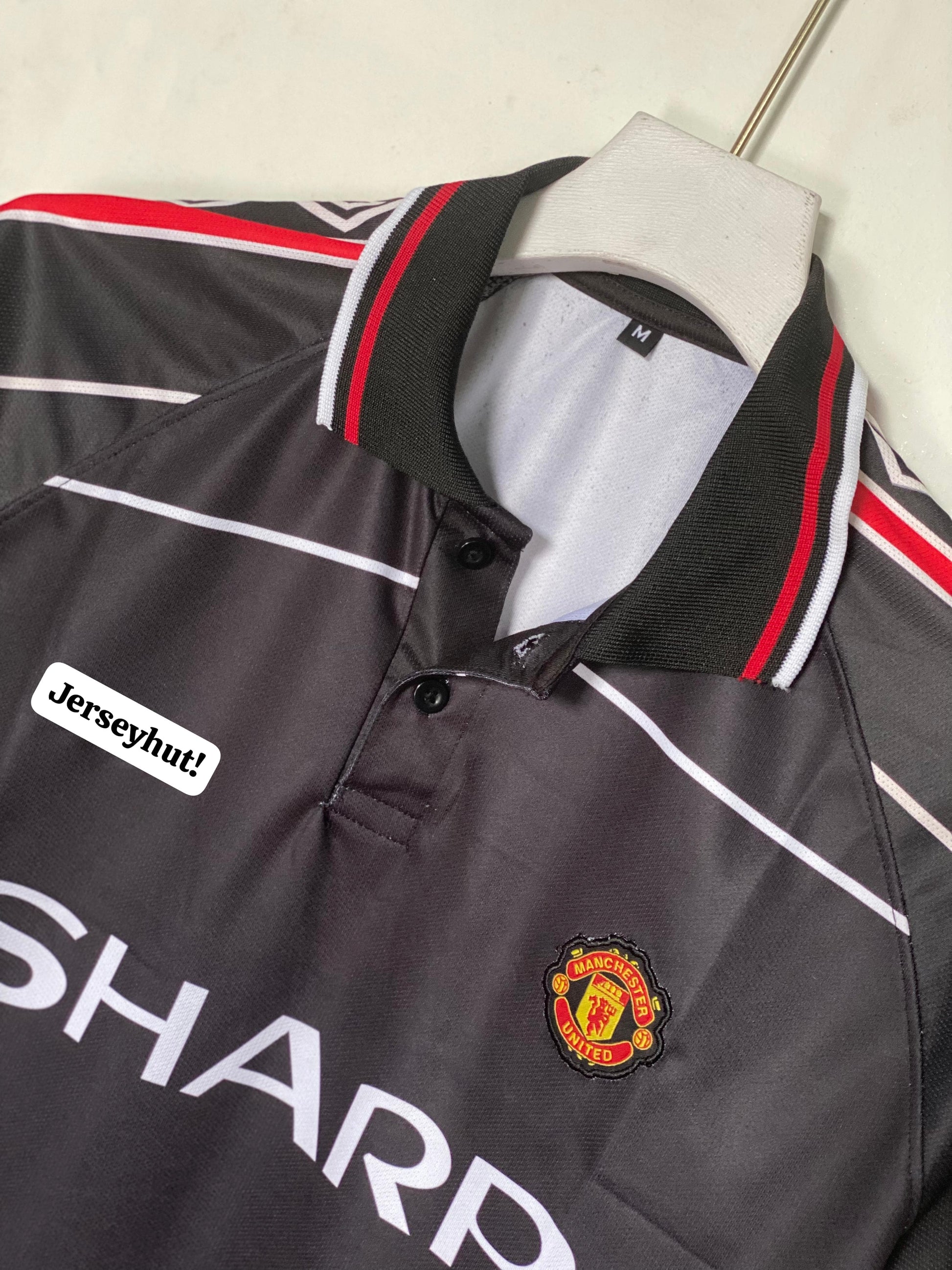 DAVID BECKAM MANCHESTER UNITED 1998 AWAY KIT