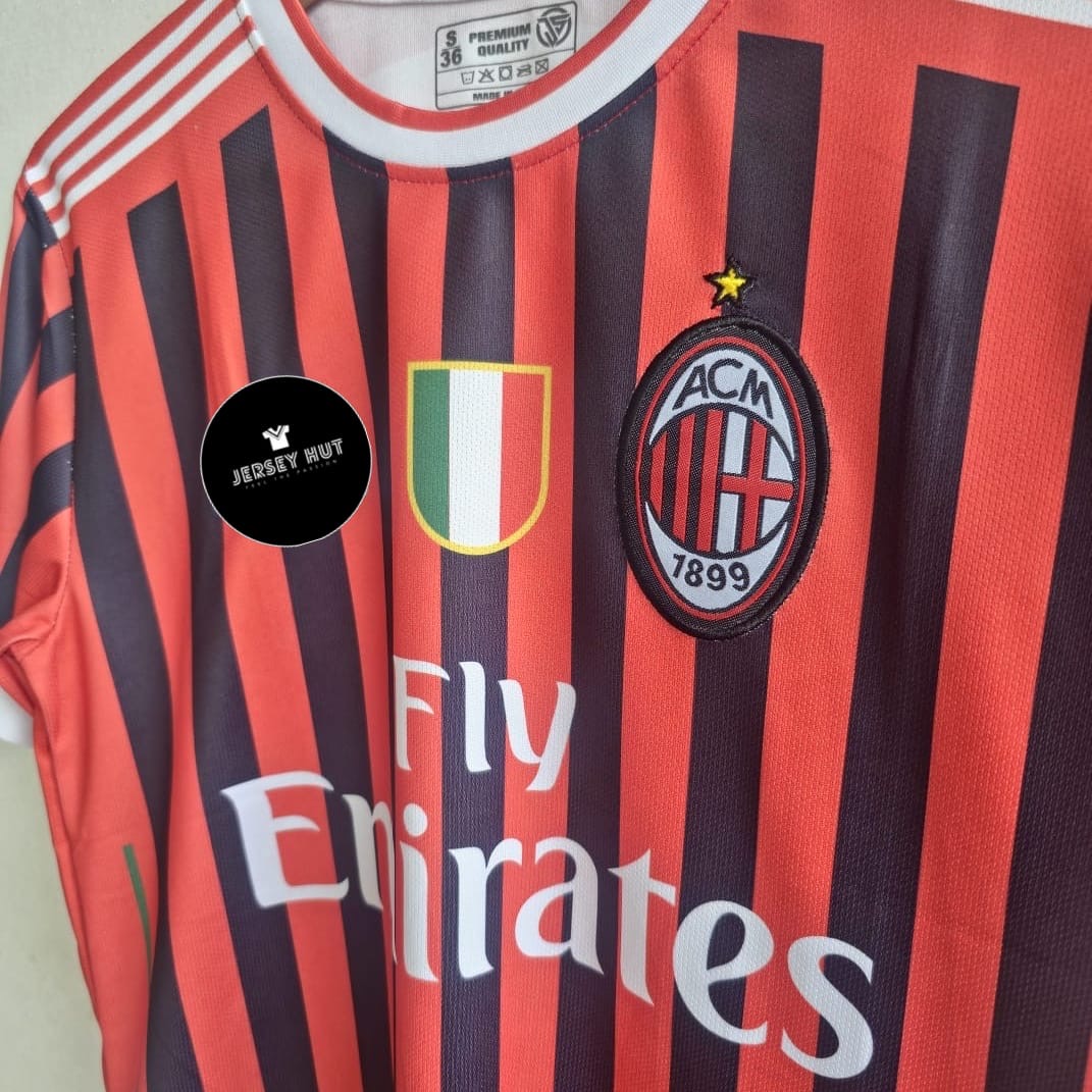 IBRAHIMOVIC AC MILAN 2011 - 12 HOME KIT