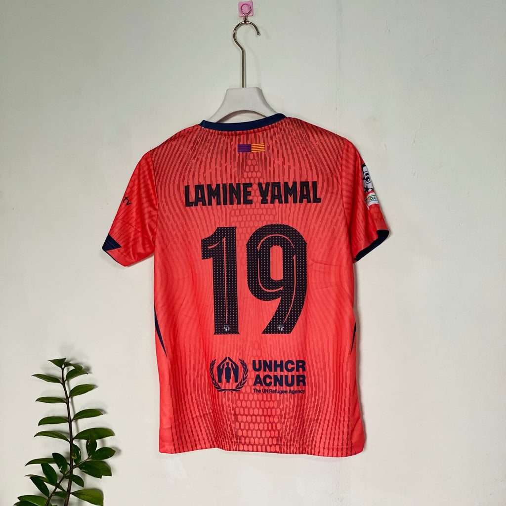 LAMINE YAMAL BARCELONA 2025 - 26 THIRD KIT
