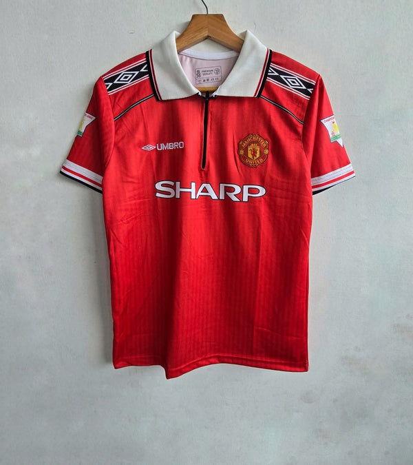DAVID BECKAM MANCHESTER UNITED 1998 - 1999 HOME KIT