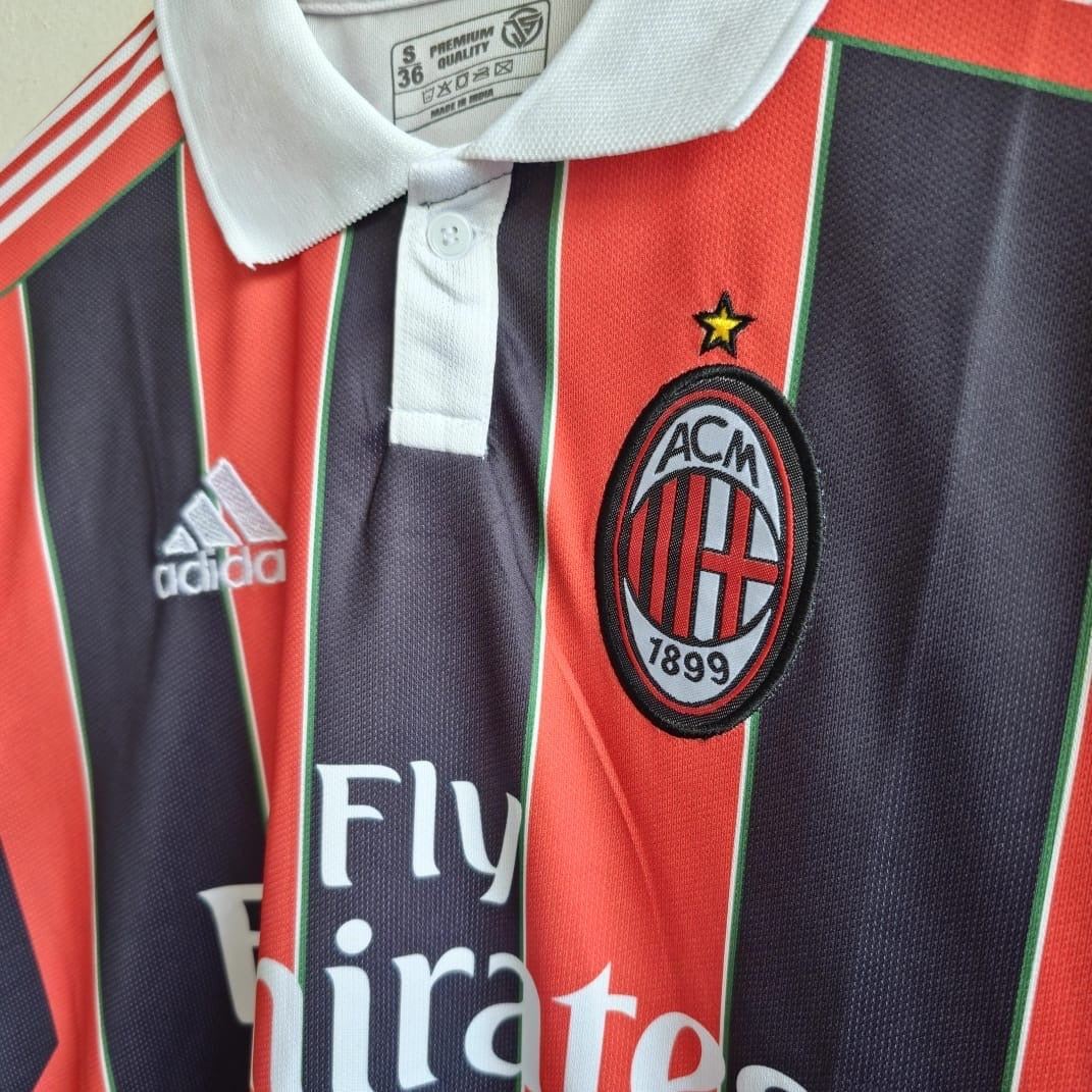 ZLATAN IBRAHIMOVIC AC MILAN RETRO KIT
