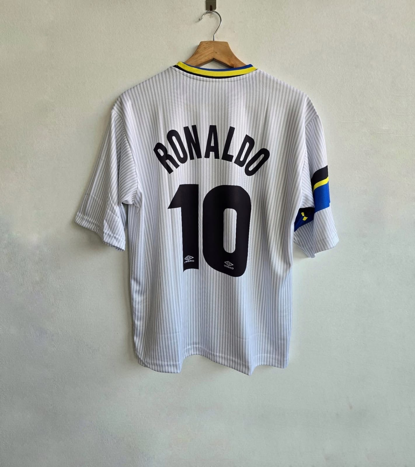 RONALDO INTER MILAN 1997 - 98 OVERSIZED AWAY KIT