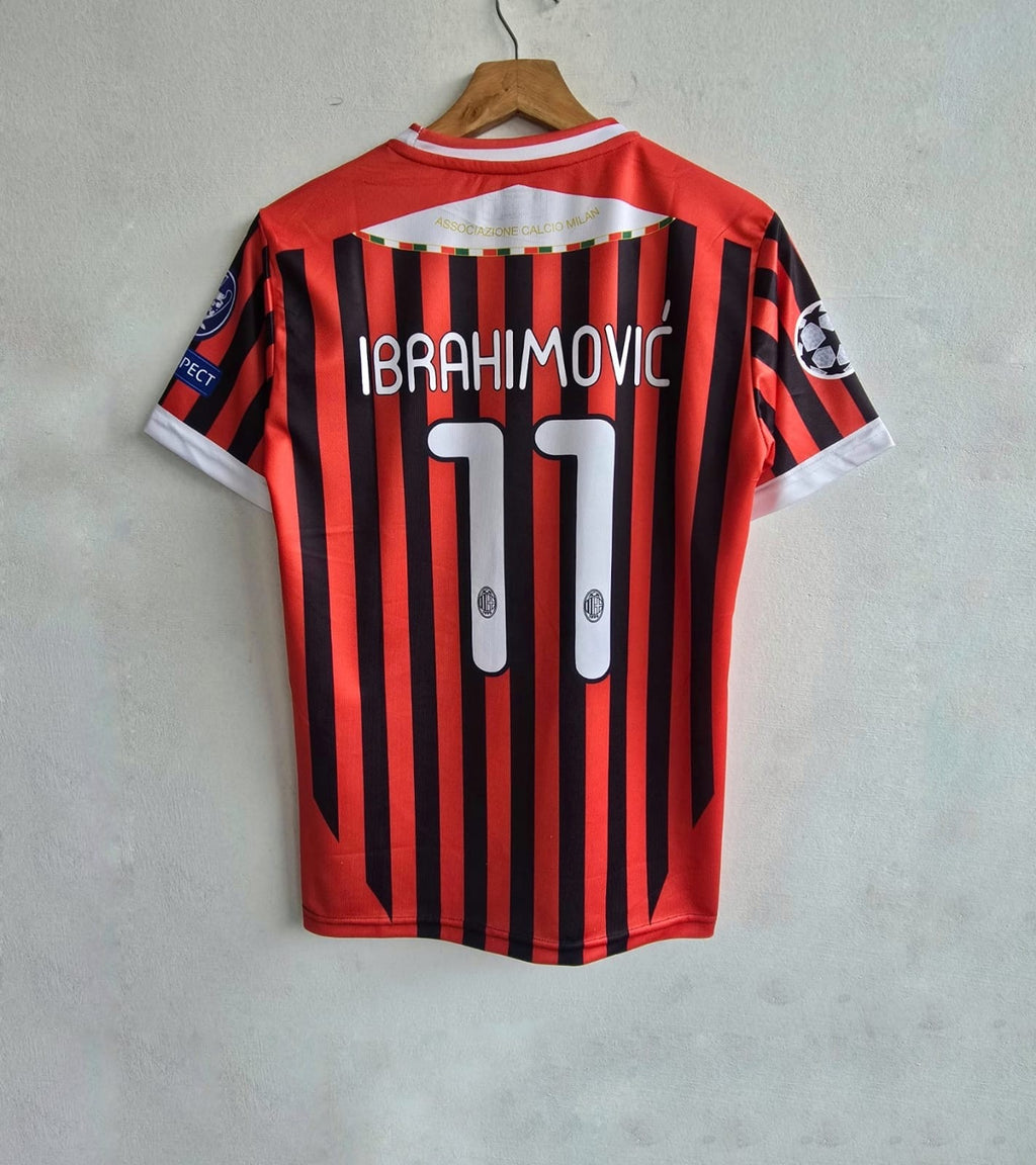IBRAHIMOVIC AC MILAN 2011 - 12 HOME KIT