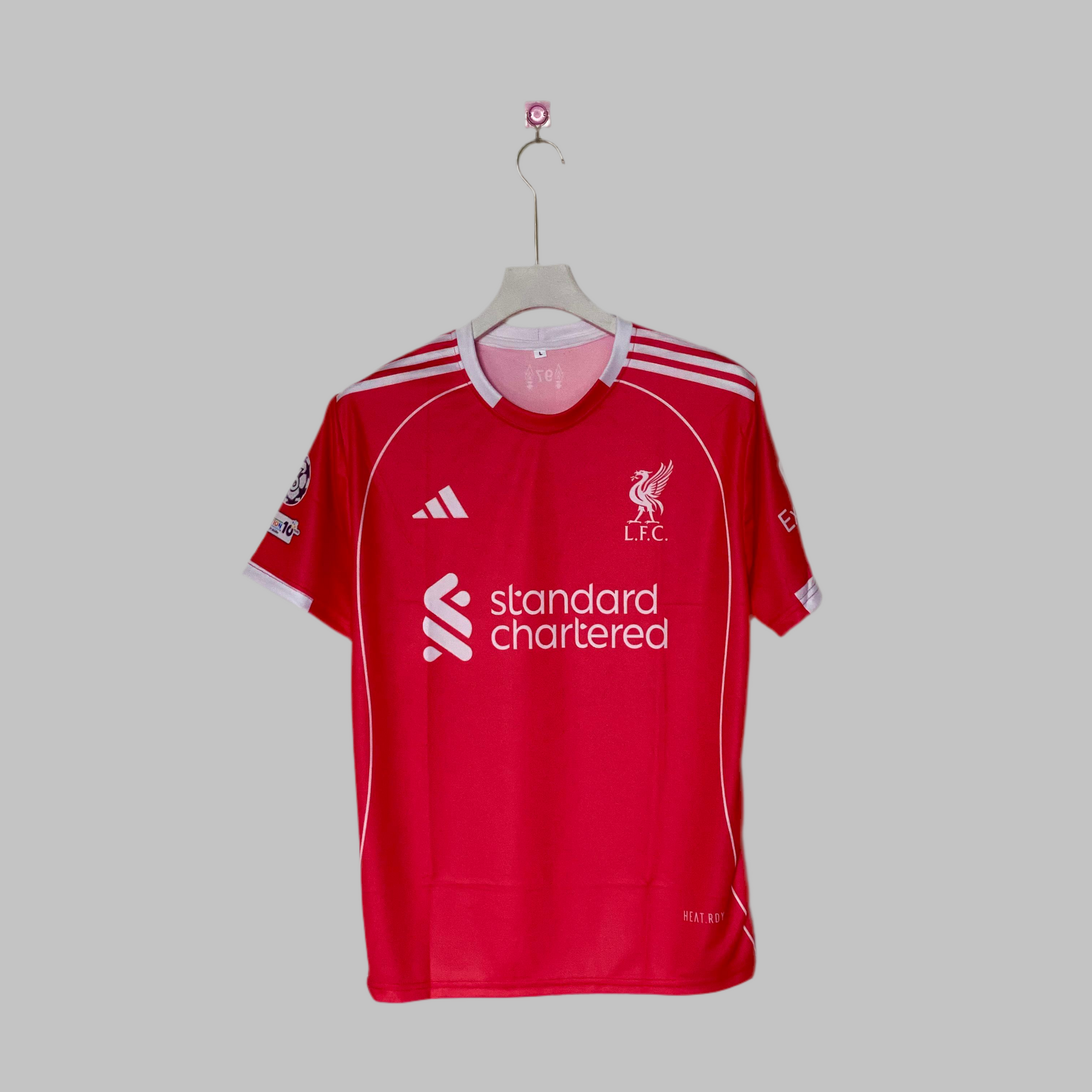 MOHAMED SALAH LIVERPOOL 2025 - 26 HOME KIT
