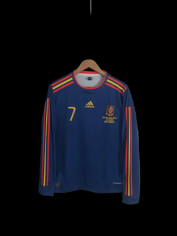 DAVID VILLA 2010 WORLD CUP FINAL KIT