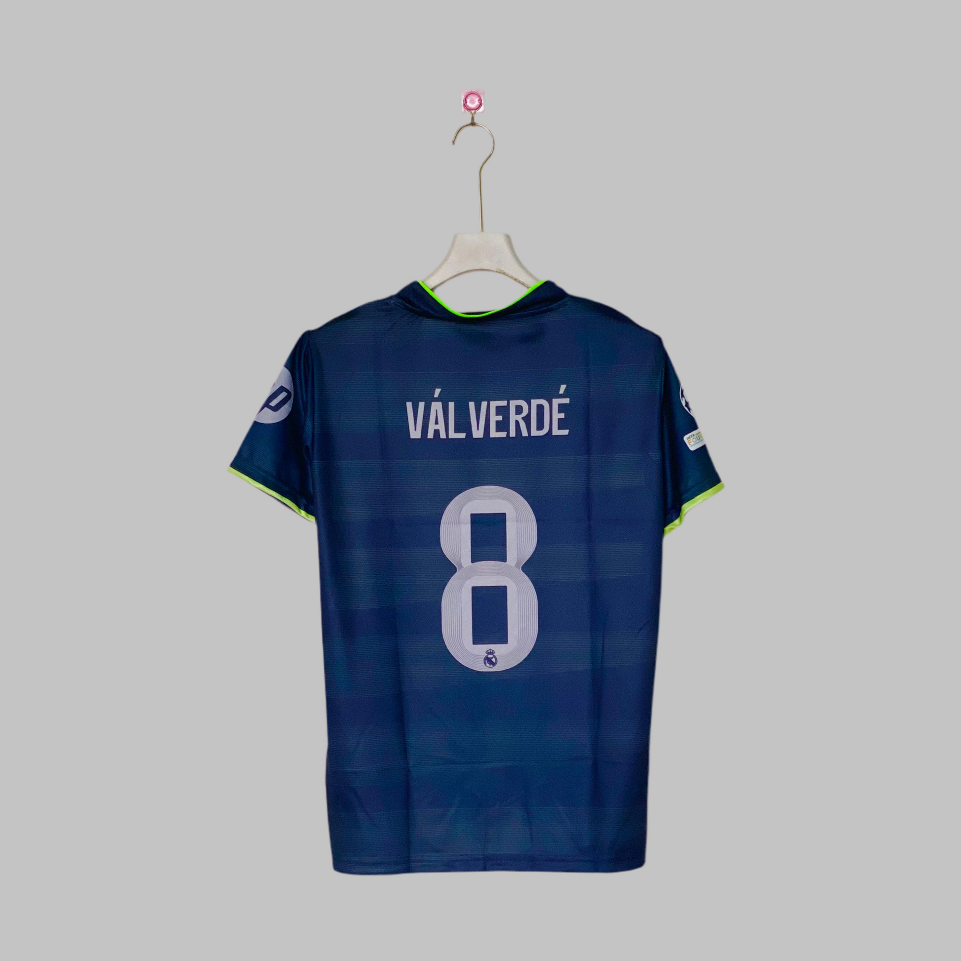VALVERDE REAL MADRID 2025 - 26 AWAY KIT