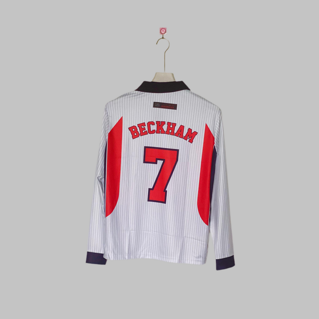 DAVID BECKHAM ENGLAND 1998 HOME KIT