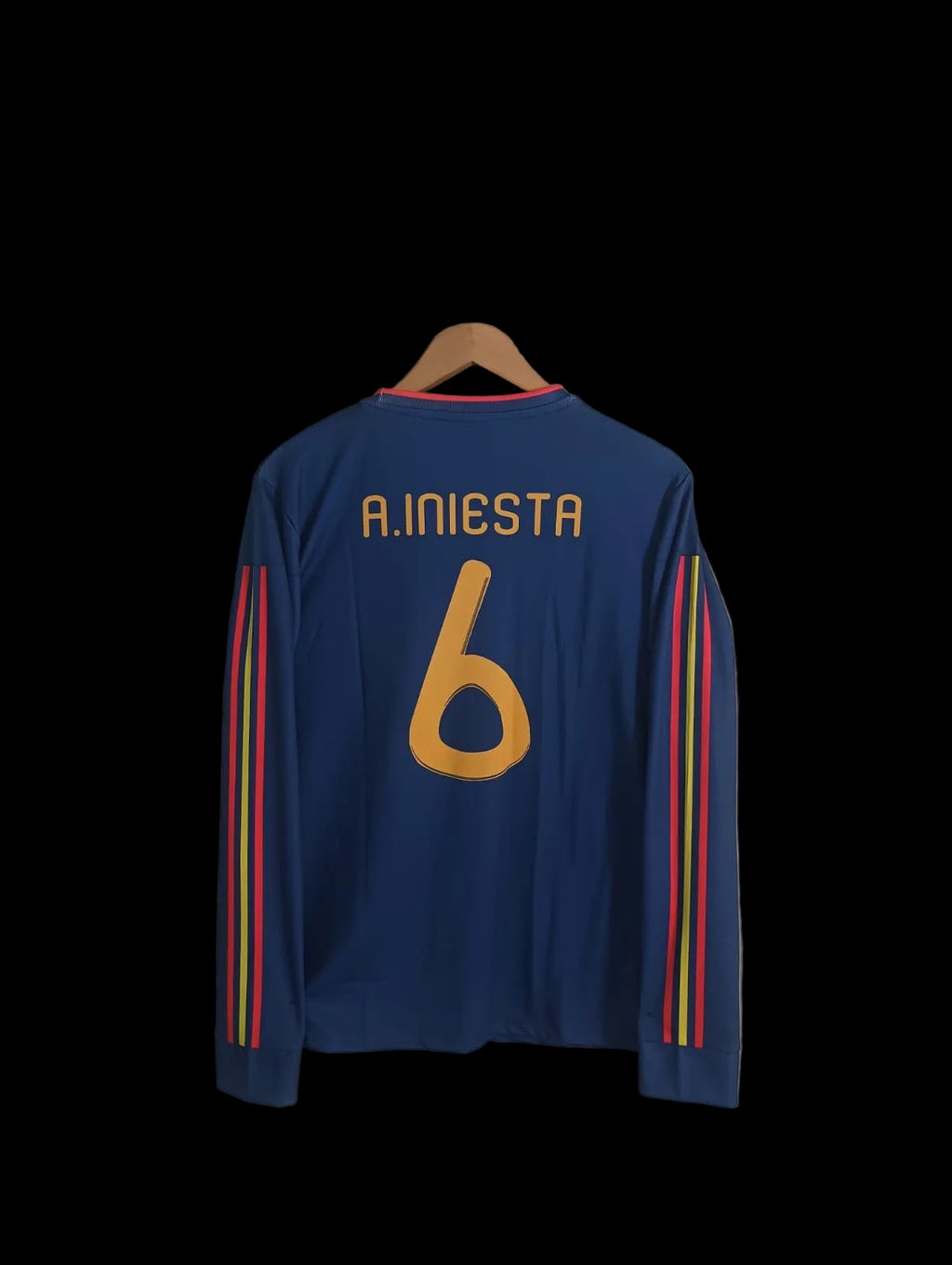 ANDRES INIESTA 2010 WORLD CUP FINAL KIT