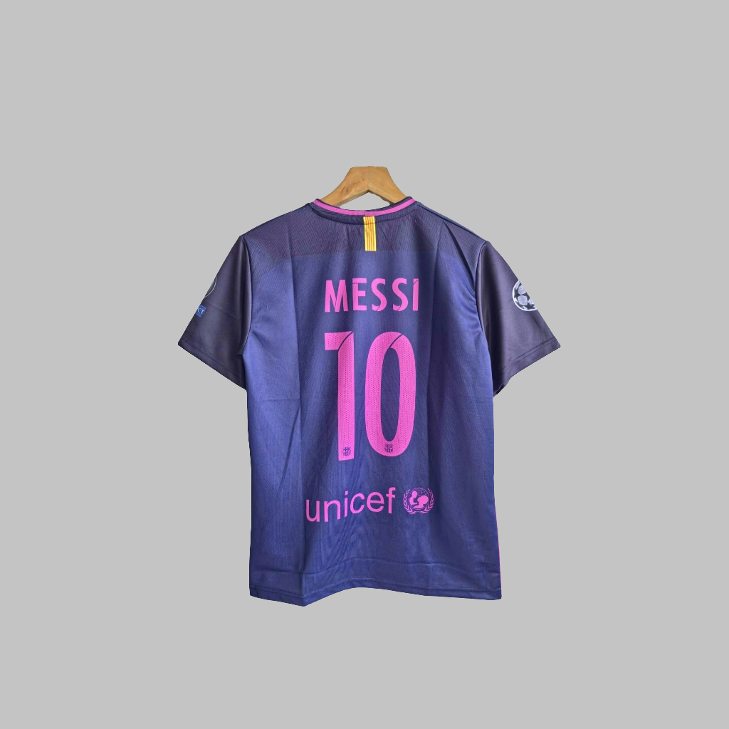 LIONEL MESSI BARCELONA 2016 - 17 AWAY KIT