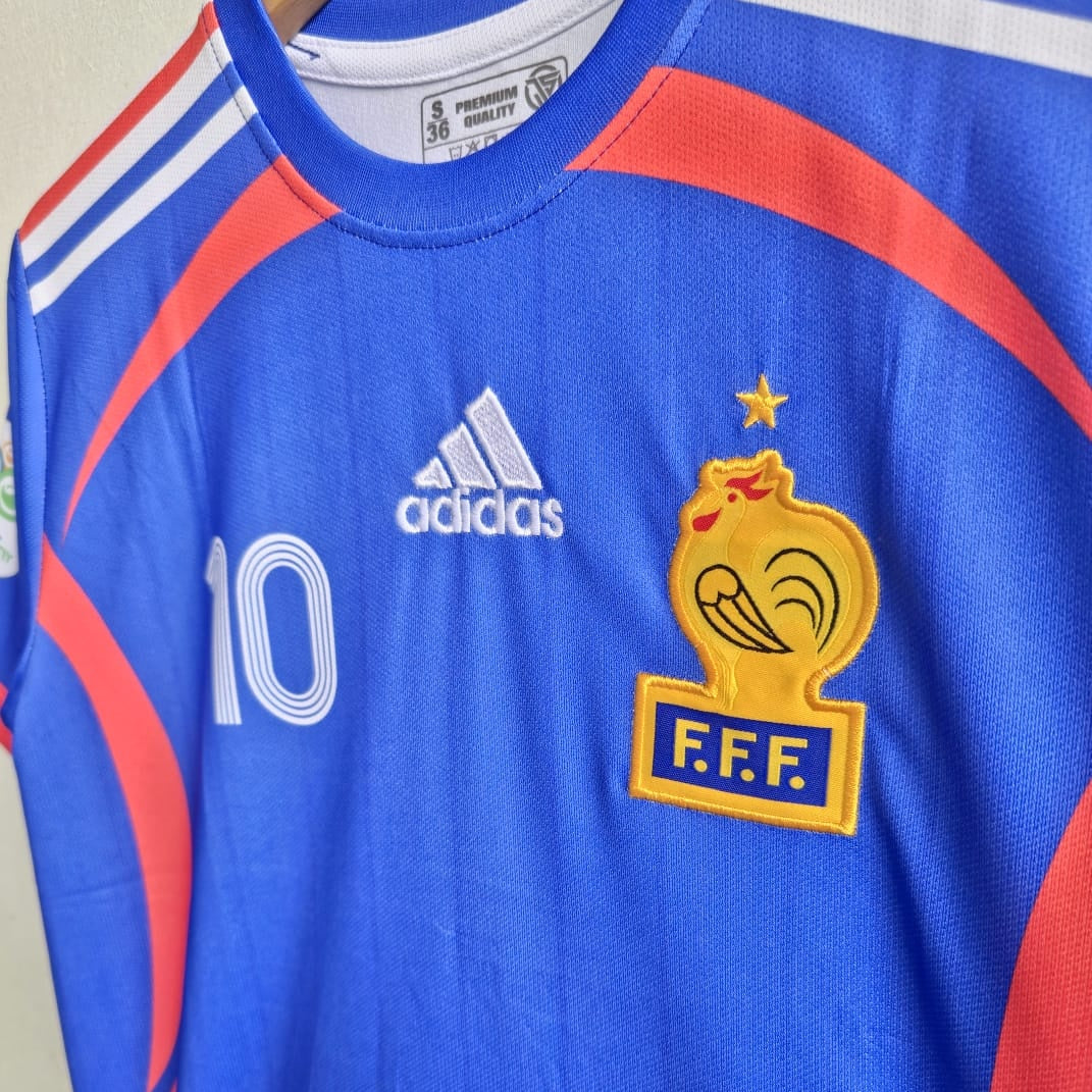 ZINADINE ZIDANE FRANCE 2006 HOME KIT