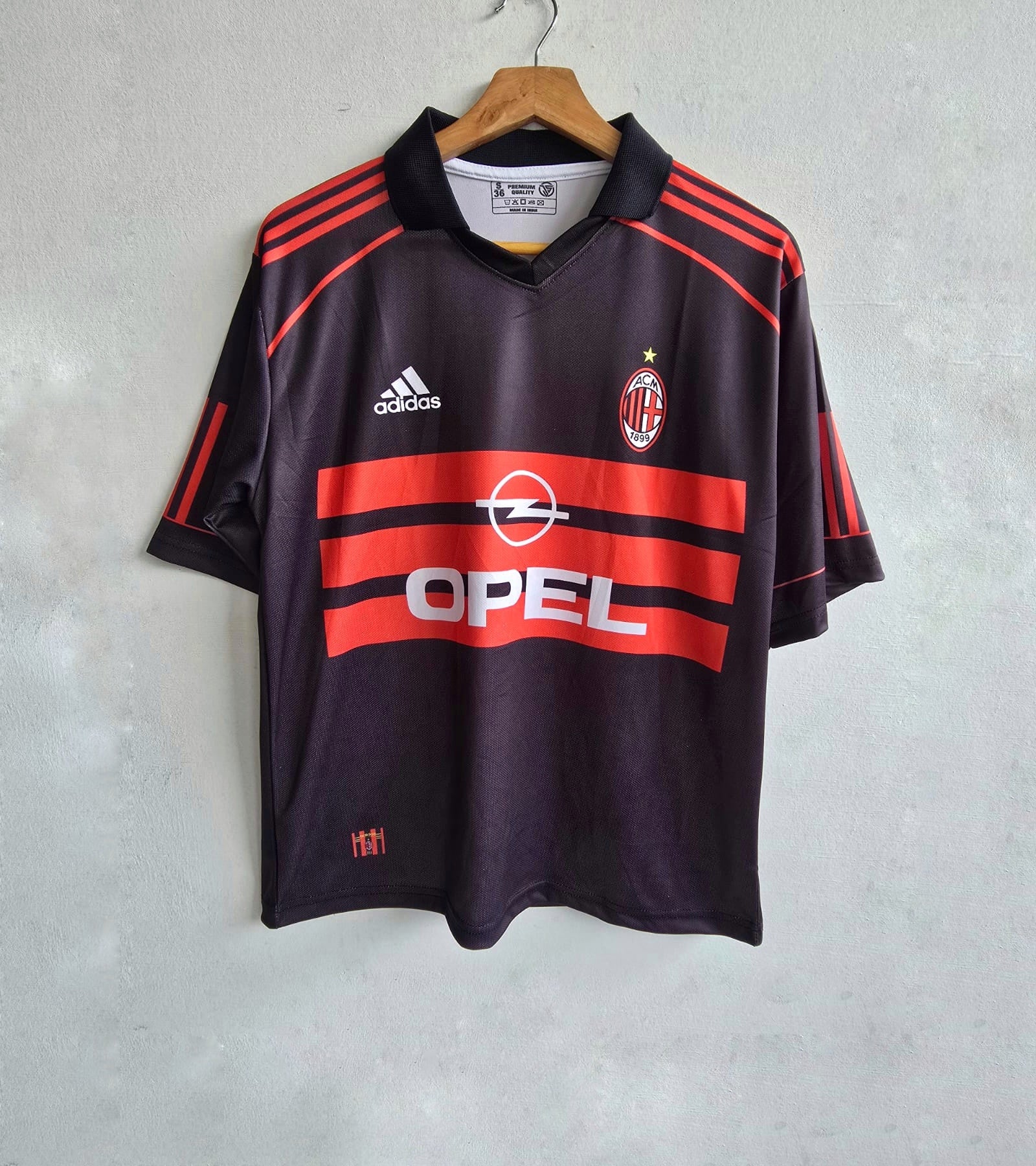 MALDINI AC MILAN 1998 - 99 OVERSIZED THIRD KIT