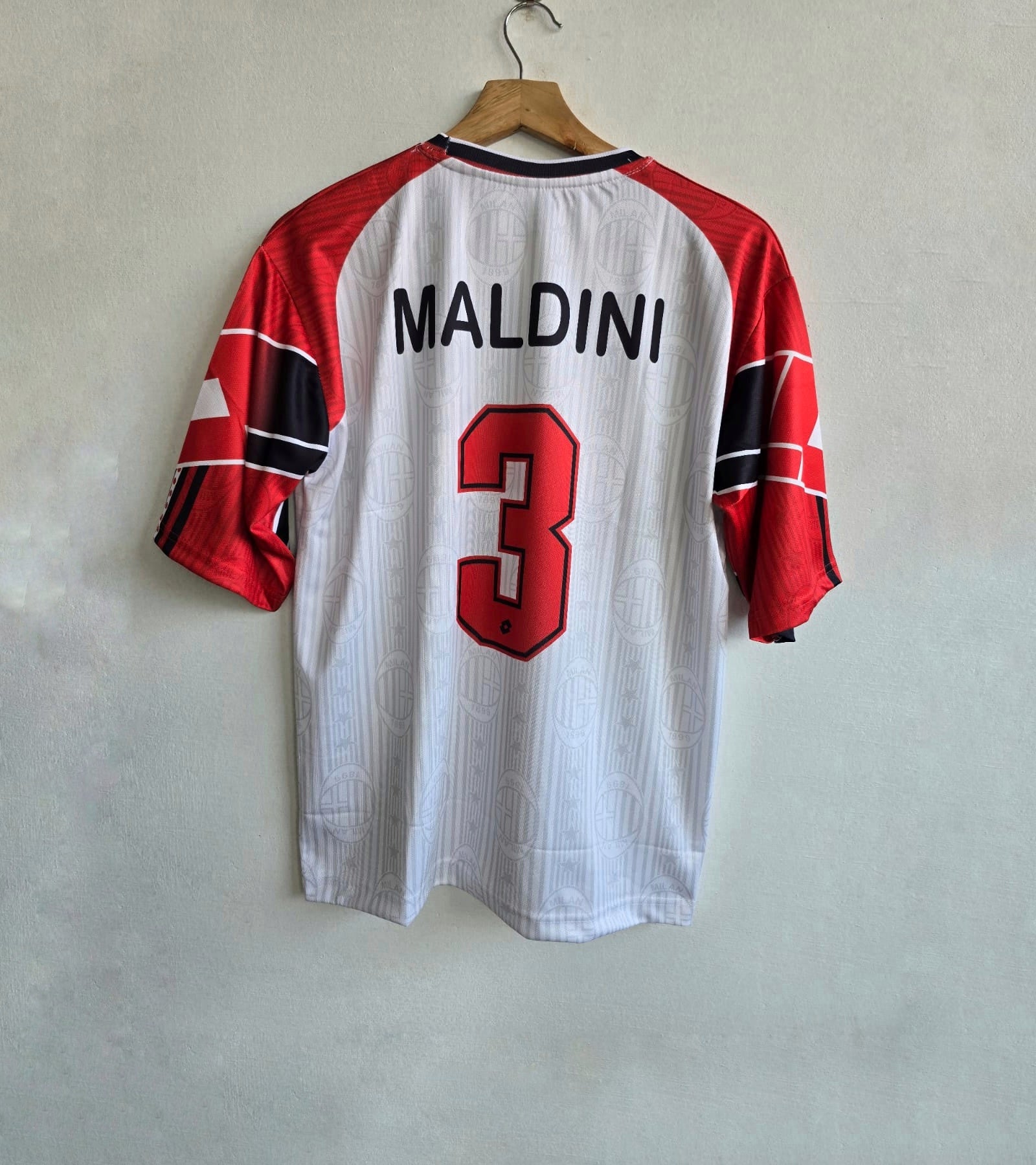 MALDINI AC MILAN FIVE SLEEVE RETRO