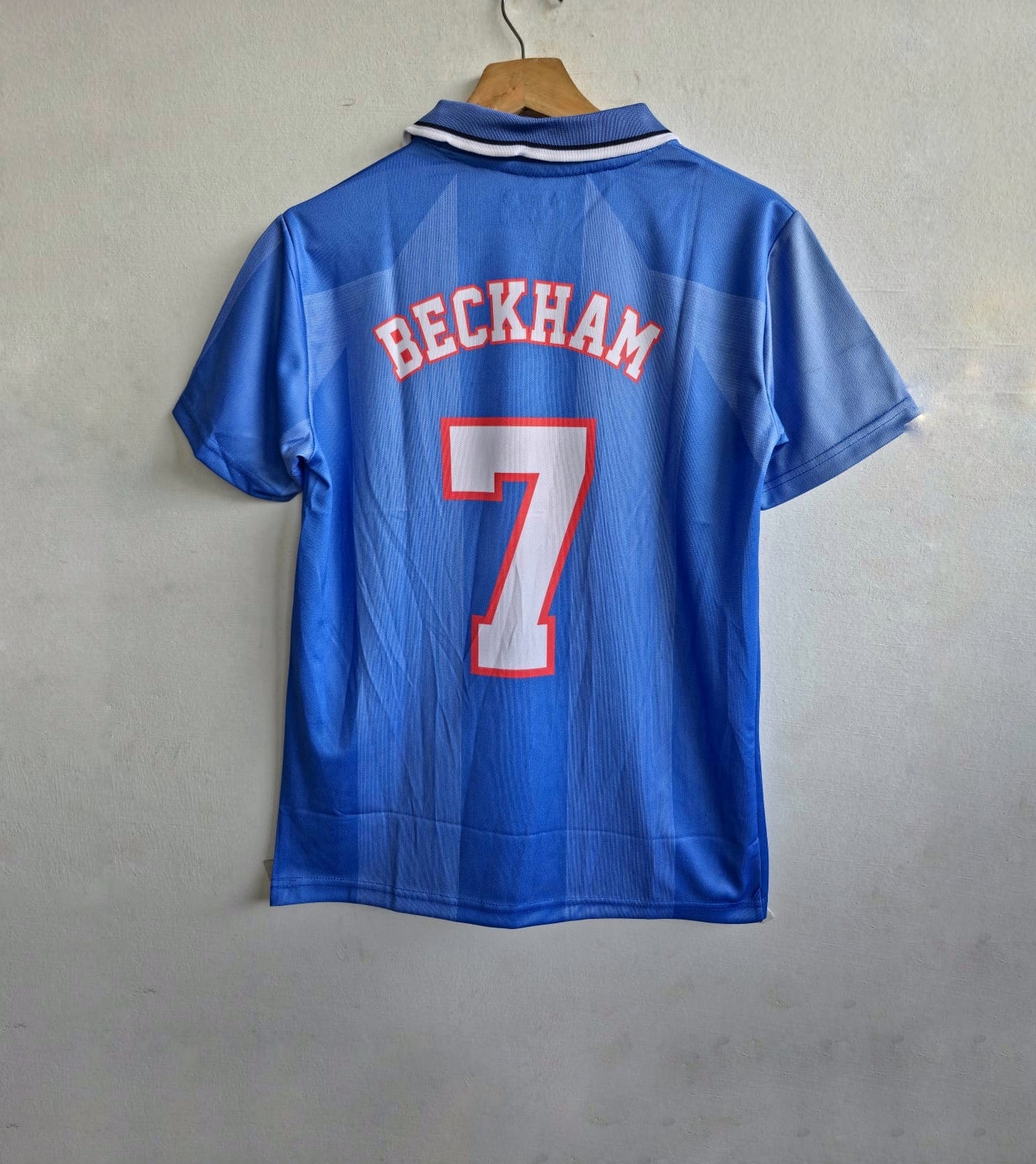 DAVID BECKHAM ENGLAND RETRO AWAY KIT