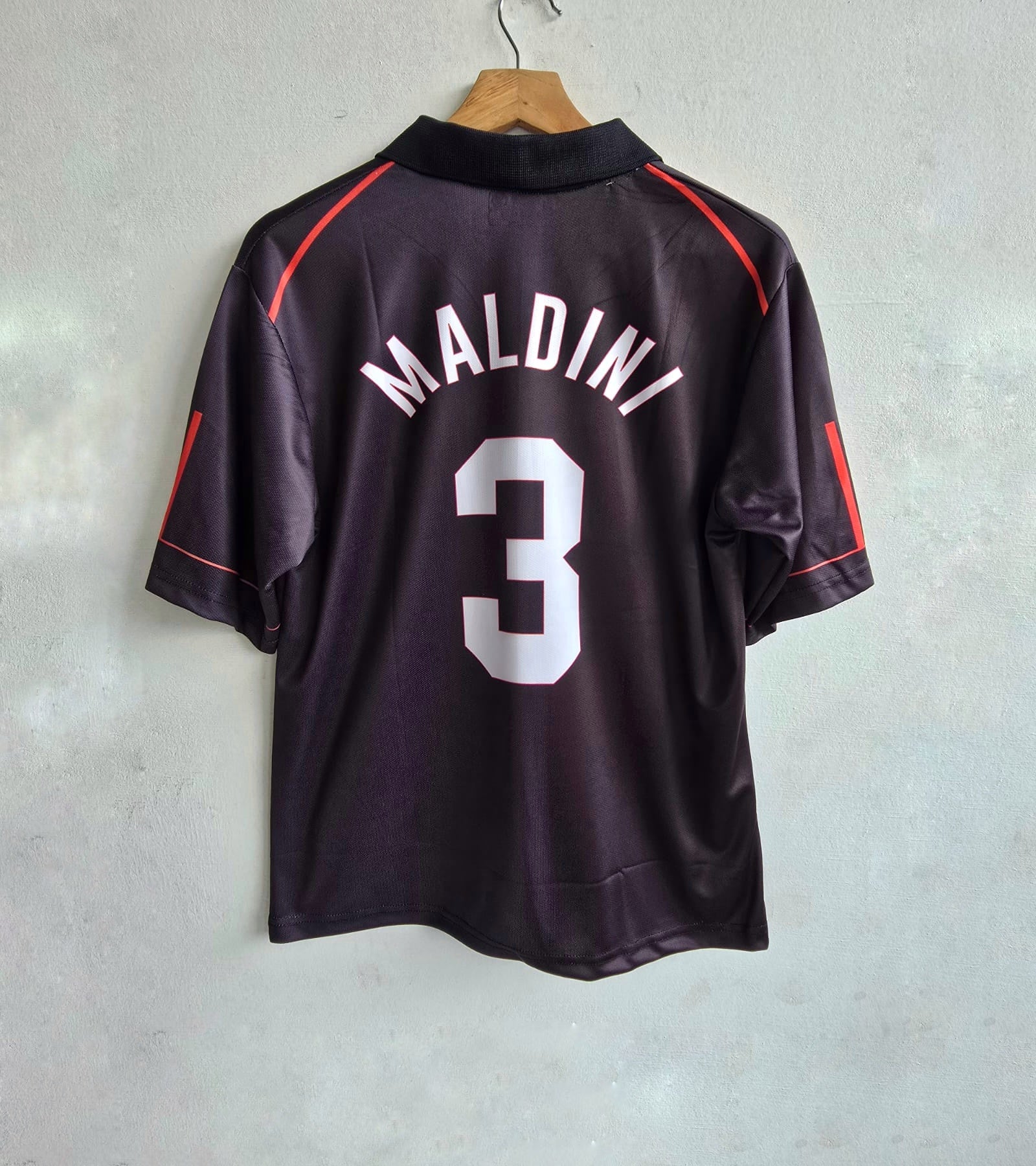 MALDINI AC MILAN 1998 - 99 OVERSIZED THIRD KIT