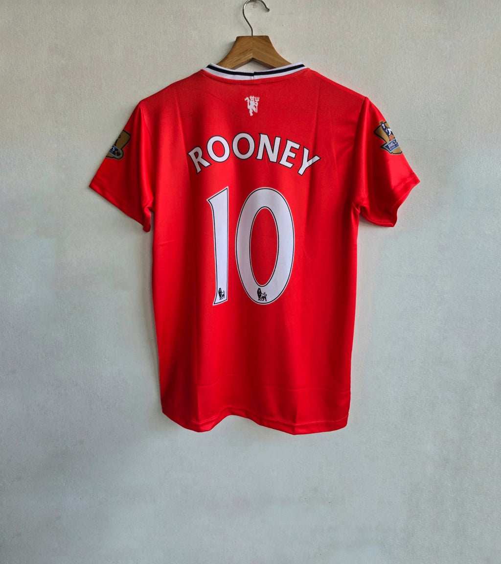WAYNE ROONEY MANCHESTER UNITED 2010 - 11 HOME KIT