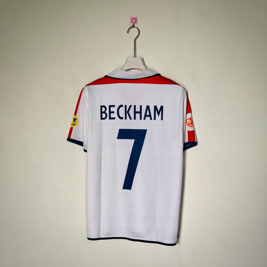 DAVID BECKHAM ENGLAND 2004 HOME KIT