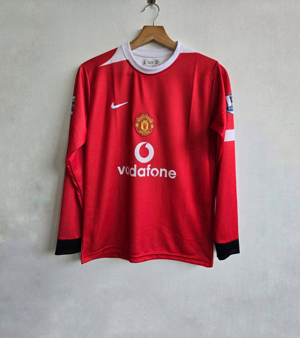 DAVID BECKHAM MANCHESTER UNITED 2004 - 06 HOME KIT