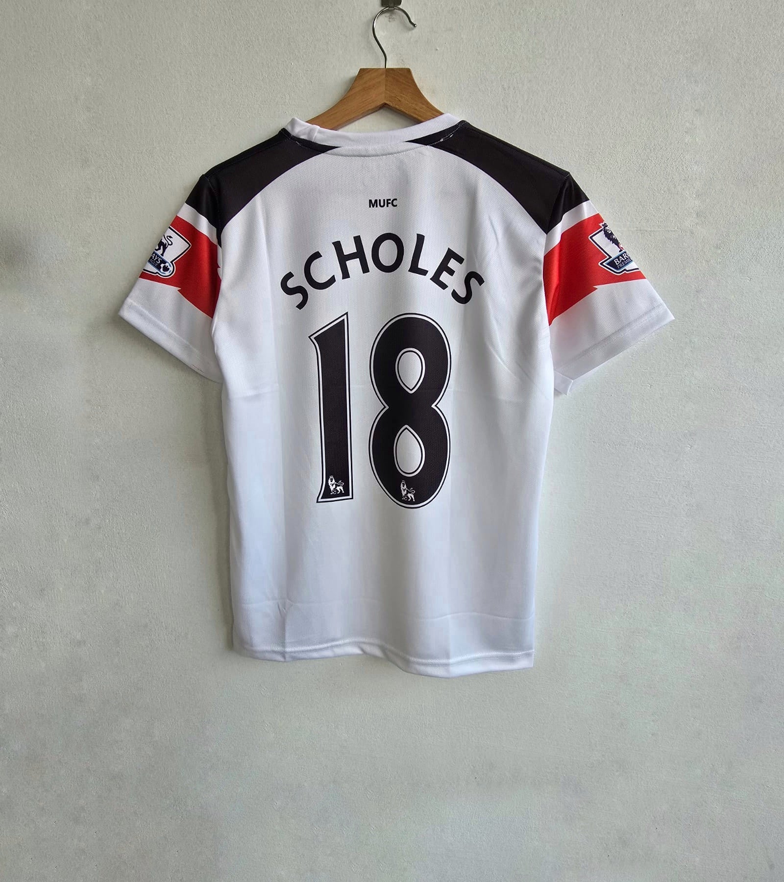 SCHOLES MANCHESTER UNITED 2010 - 11 AWAY KIT