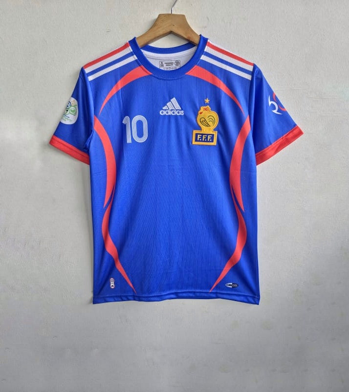 ZINADINE ZIDANE FRANCE 2006 HOME KIT