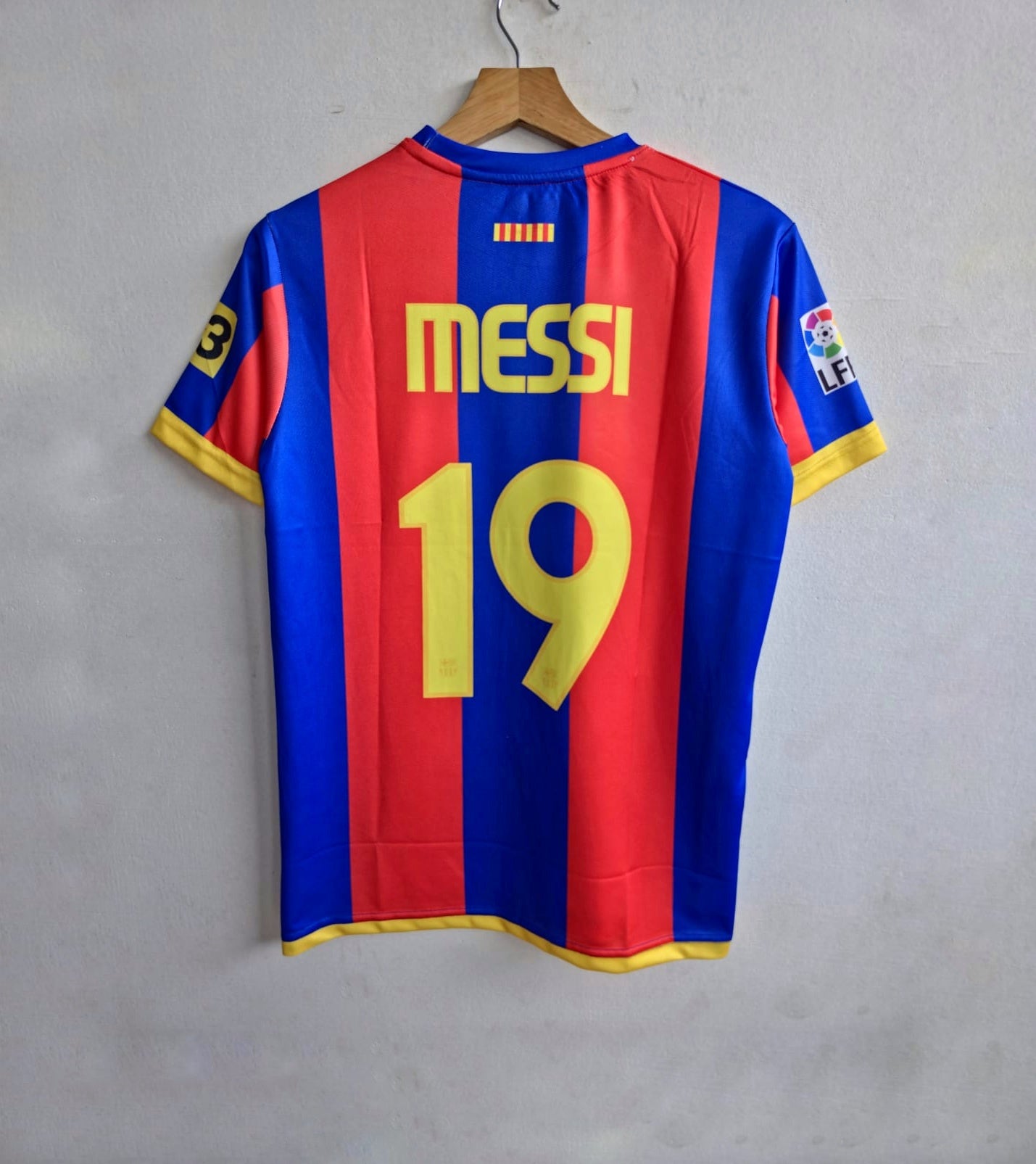 LIONEL MESSI 2007 - 08 HOME KIT