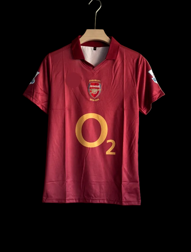 THIERRY HENRY ARSENAL 2005 - 06 HOME KIT
