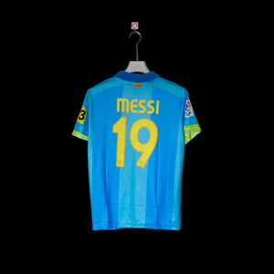 LIONEL MESSI BARCELONA 2007 - 08 AWAY KIT