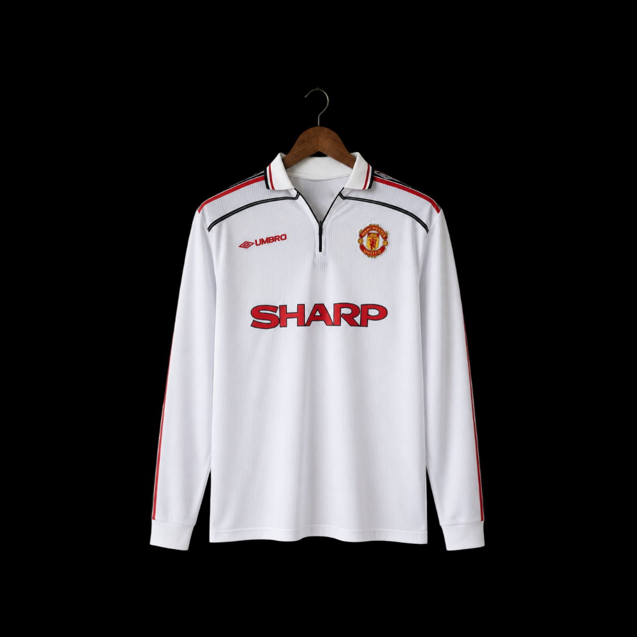 BECKHAM | MANCHESTER UNITED 1998 - 1999 WHITE F/S