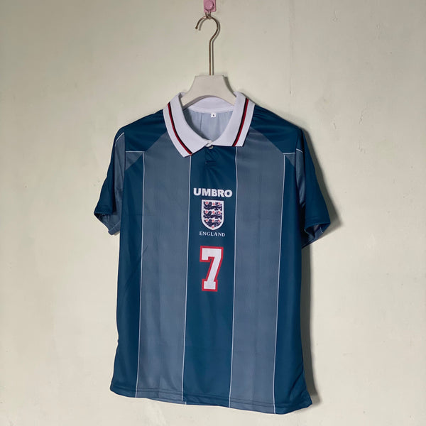 DAVID BECKHAM ENGLAND RETRO AWAY KIT