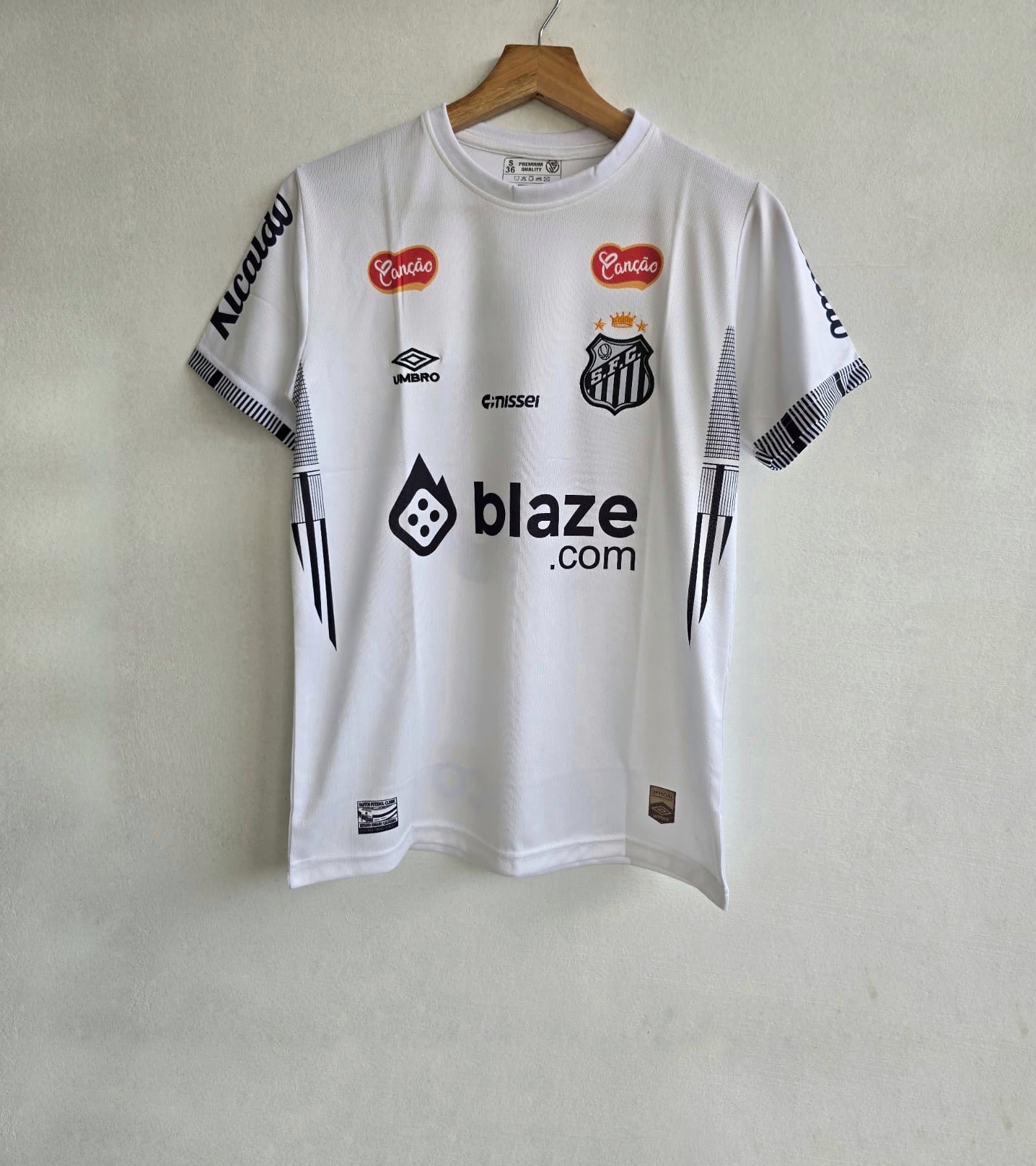 NEYMAR JR SANTOS 2025 - 26 HOME KIT